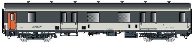 L.S. Models LS31232 - H0 - Packwagen MC76 Corail, SNCF, Ep. IV-V - Wagen 1